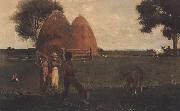 Winslow Homer Weaning the Calf (mk44) oil